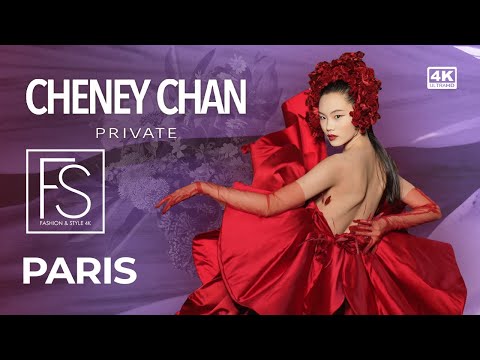 CHENEY CHAN Couture Fall Winter 2024-25 PARIS 4K Dream in Bloom Collection FASHION & STYLE TV