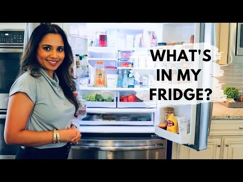 WHAT'S IN MY FRIDGE? | FRIDGE TOUR | Kavya Nagaraj | Kannada Vlogs