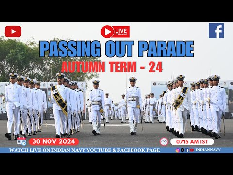 INDIAN NAVAL ACADEMY PASSING OUT PARADE AUTUMN TERM 2024