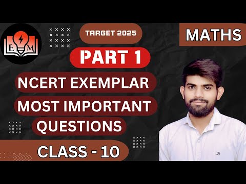 NCERT Exemplar Math Class 10 | Linear Equations in 2 variables | Ch - 3 Class 10 Math | Board 2025