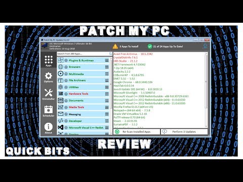 Patch My PC | Free Software Updater Tool | Microsoft Windows | Review