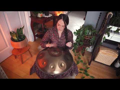 Calming Battiloro Handpan -  Noreia A2 celtic minor - Code LUMIRA