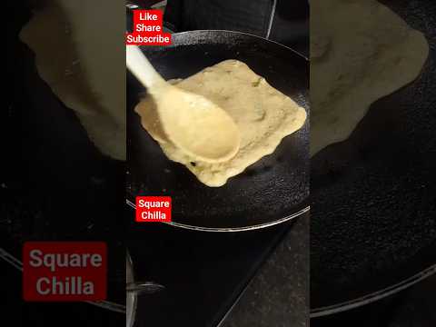 square chilla l #cheela #chilla #viral #youtubeshorts #shorts #shortvideo #cookingshorts #foodshorts