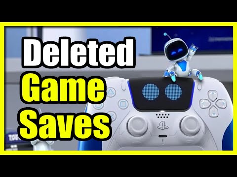 How to Get Saved Game Data Back onto PS5 if deleted (Single Player Progress)