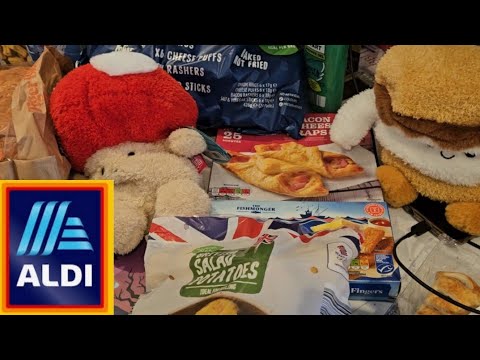 Vlogtober Day 5 | Our Aldi Grocery haul | Big Family Food