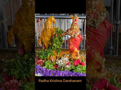 Radha krishna Darshanam #radhakrishna #darshanam #trendingshorts #devotionalsongs