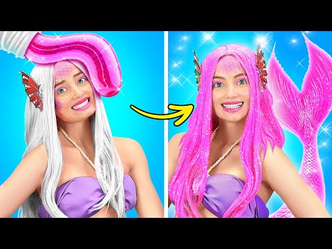 Ken NO LONGER Loves Barbie! *EMOTIONAL* Barbie to Mermaid Makeover by La La Life Emoji