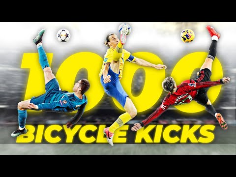 1000 Legendary Bicycle Kicks in Football