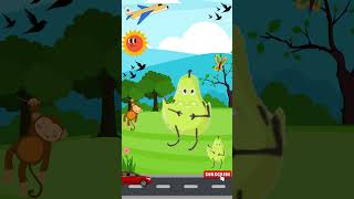 Fruits Names - Learn Fruits and English Vocabulary - First word for Toddlers - Pear #shorts #kids