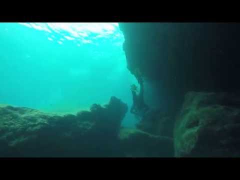 【ハワイ夏季限定！】ノースショアのシャークスコーブで洞窟ダイビング！ Cave Diving at Sharks Cove, North Shore Hawaii