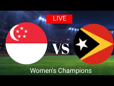 Singapore (w) vs Timor Leste (w) live football score result| AFF women's Championship| 2024