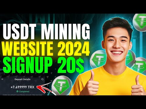 Usdt Mining Free Mining Site || Earn Free Usdt Without Investment || New Usdt Mining Site 2024