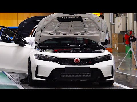 New 2023 HONDA CIVIC TYPE R Production Line – Honda Yorii Plant