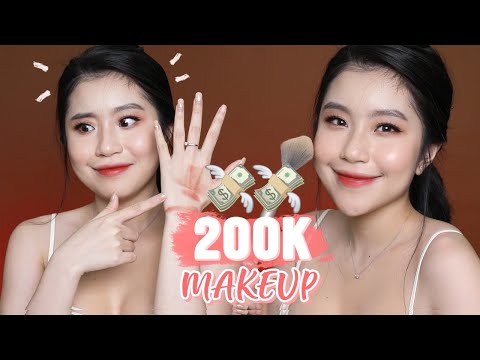 MAKEUP CĂNG BÓNG VỚI CÁC SẢN PHẨM DƯỚI 200K ?  | Quỳnh Thi