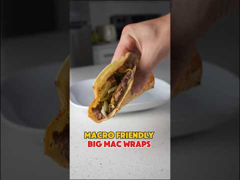 Macro Friendly Big Mac Wraps 🤤