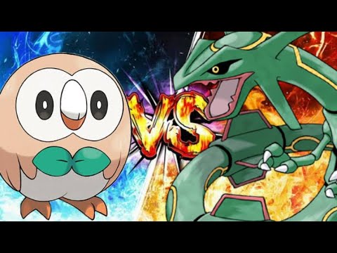 モクローvsレックウザ(ポケモンsv)