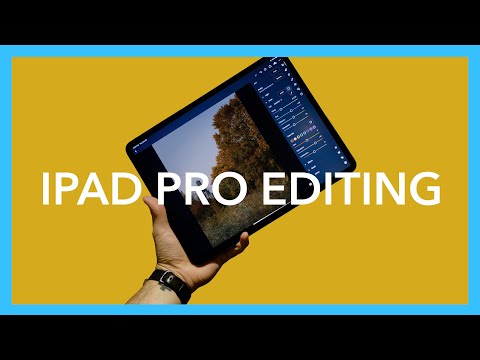 iPad Pro Photo Editing Lightroom | Fall Landscape