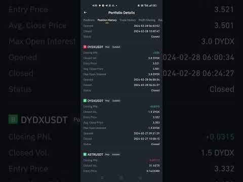 My first time binance copy trading D🙂M #crypto #cryptocurrency #tron #tronsite #binance #bitcoin