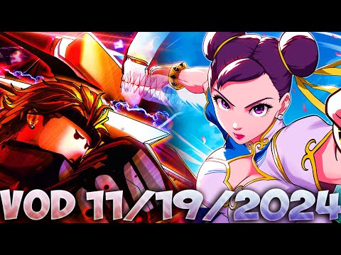 🔴VOD - Ichigo To Max Rank, Inosuke, SF6, Metaphor (11/19/2024)