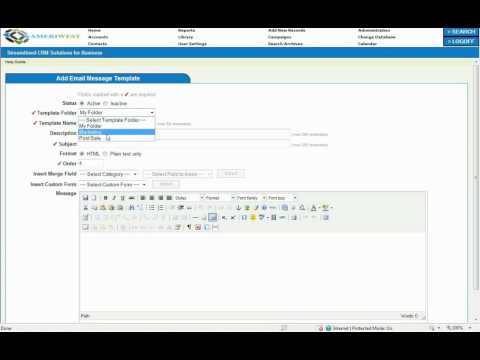 How-to-create-an-email-message-template.flv