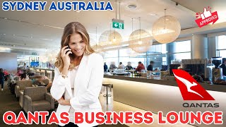 Incredible Tour of the Qantas Business Lounge | Sydney International Terminal ✈️