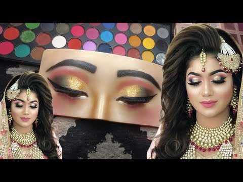 Beautiful Eye Makeup Tutorial for Beginners | Step by Step Bridal Makeup Tutorial | Makeup Tutorial|