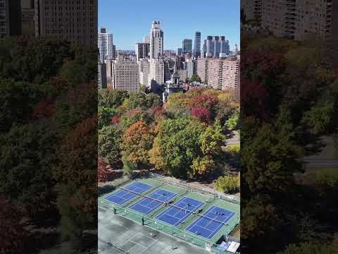 Central Park Tennis Courts outside of FIFTEEN OFF THE PARK #15w96