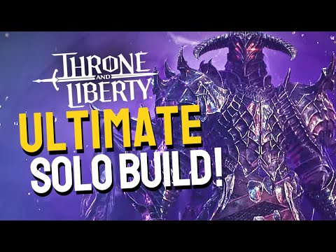 The Best Solo Build In Throne And Liberty! INSANE AOE BATTLEMAGE