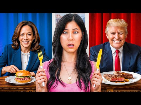 I Tested PRESIDENTIAL Candidates Favorite Foods! 🦅