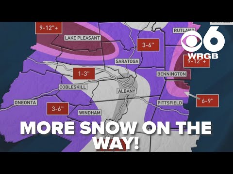 More snow is moving into New York, here's how much you can expect