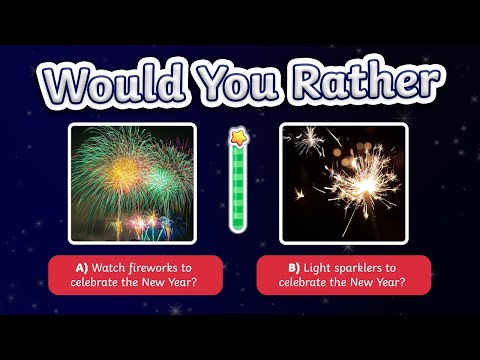 Would you Rather? New Year Edition | Twinkl Kids TV