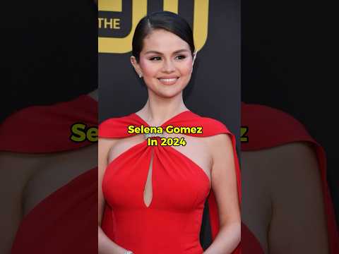 Selena Gomez before and in 2024 - A Look at Her Transformation✨#celebrity #beauty #selenagomez