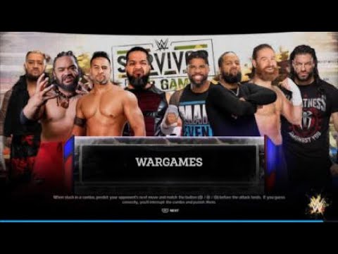 FCL Presents WWE Survivor Series 2024 Men's War Games Match Solo's Bloodline vs. Roman's Bloodline