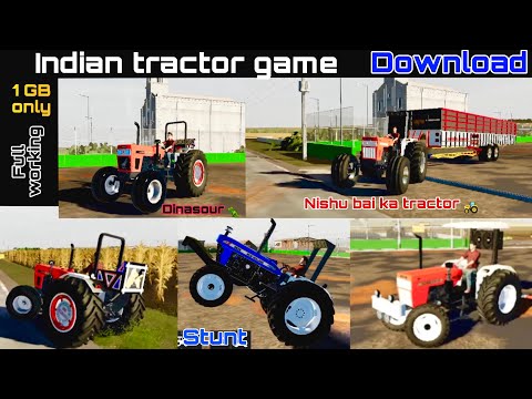 Fs20 New Indian Tractor Mod | Farming Simulator 2020 Mods Indian Tractor Download || Full Working