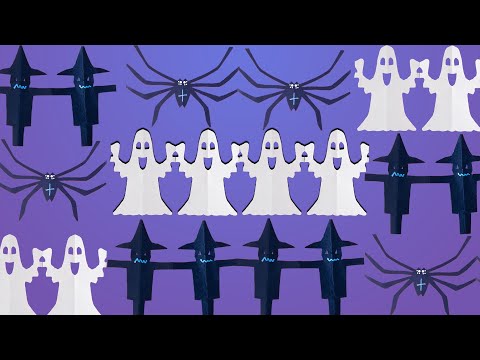 DIY Halloween Paper Decorations | Easy Ghosts, Spiders, & Scarecrow Crafts for Kids!