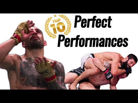 Ranking The 10 BEST UFC Performances Of 2024