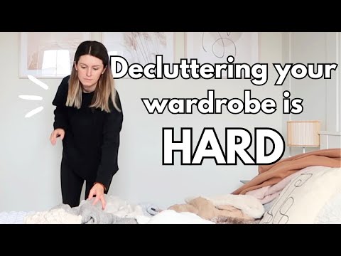 The Simple Wardrobe Experiment | Decluttering your wardrobe is HARD - here's how to make it EASY