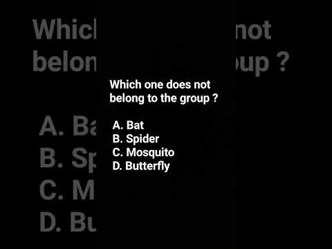 odd one out mcqs question