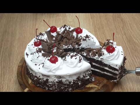 Black forest cake without beater