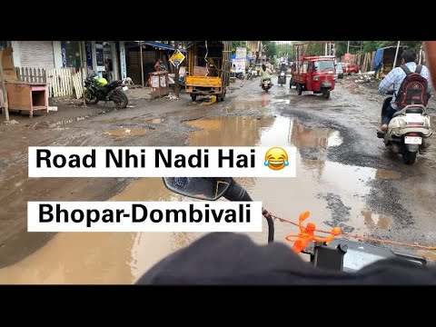 Nandivali Bhopar Road @totalVlogging-Dombivalikar