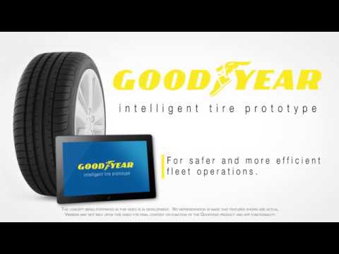 Goodyear intelligent tire prototype - Geneva International Motor Show 2018