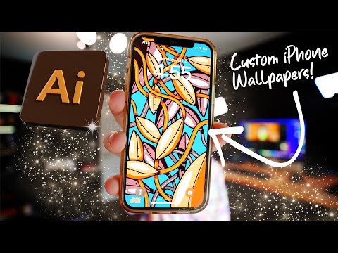 Elevate Your Screen: Designing Stunning iPhone Wallpapers on iPad with Adobe Illustrator! 📱✨