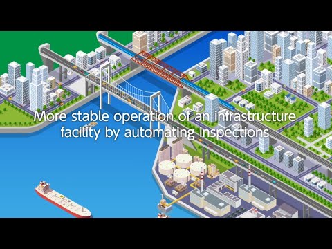 【TOSHIBA】AI To Automate Infrastructure Inspection