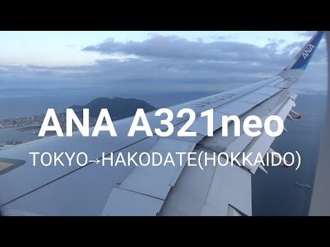 ANA a321neoで函館へ/Flight for Hakodate with ANA a321neo