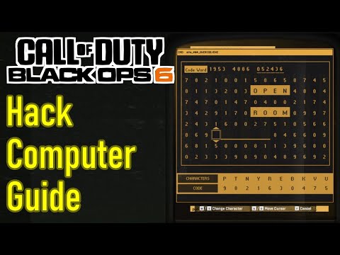 Black Ops 6 hack computer puzzle guide / walkthrough, how to hack the computer