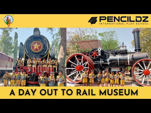 Kids field trip | A day out to Rail museum | Pencildz