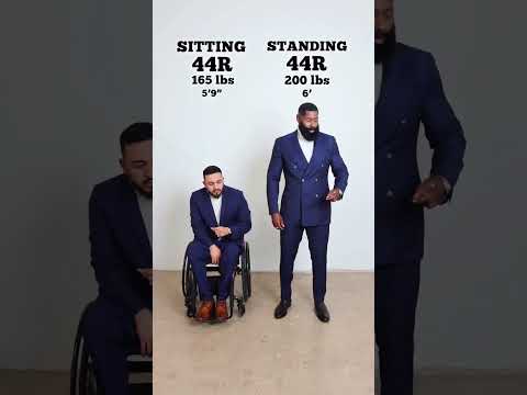 Men’s fashion! Sitting & Standing 😮‍💨😮‍💨 #paraplegic #spinalcordinjury #wheelchair