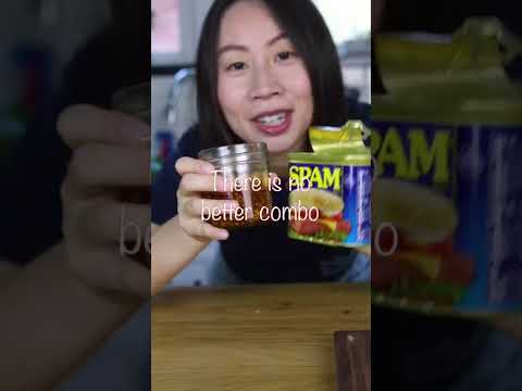 Chili Oil Covered Spam and Potato Snack