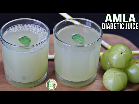 1 minute AMLA Juice | Diabetic Juice | Healthy GOOSEBERRY Juice Recipe | Sattvik Kitchen