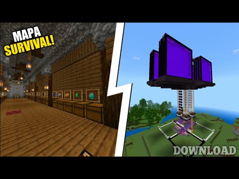 DOWNLOAD MAPA SURVIVAL LEVE DE APENAS 1.45MB COM FARMS, SALA DE BAÚS E ITENS - MOSTRANDO MAPAS #23